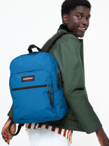Morius Backpack 2 Compartments Eastpak Blue authentic EK00040F-vue-porte