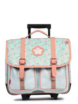 Schoolbag 2 Compartments Kickers Multicolor premium 691560