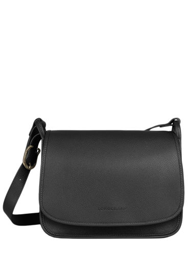 Longchamp Le foulonn� Messenger bag Black