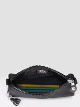 1 Compartment Back To School Pouch  Kipling Black back to school / pbg PBG01373-vue-porte