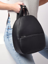 Sac � Dos Confort Hexagona Noir madrid 536749-vue-porte