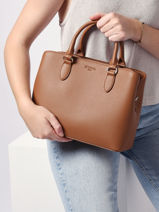 Madrid Satchel Hexagona Brown madrid 535979-vue-porte