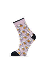 Chaussettes Cabaia Pink socks FLA