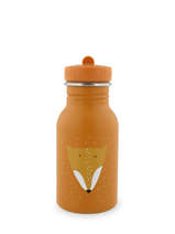 Drinking Bottle 0.35l Trixie Orange animals 40