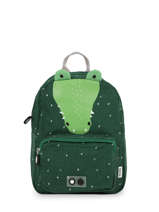 Mini Backpack 1 Compartment Trixie Green animals 90