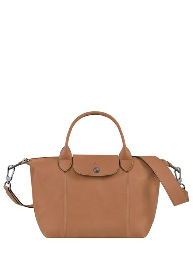 Longchamp Le pliage cuir Handbag Brown