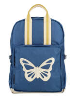 1 Compartment Backpack Caramel et cie Blue fille FI