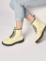 Boots 1460 in leather-DR MARTENS-vue-porte
