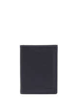 Wallet With Coin Purse Paris Leather Etrier Black paris EPAR142