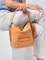 Longchamp Longchamp 3d Messenger bag Brown-vue-porte
