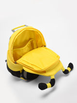 Backpack Affenzahn Yellow large friends AFZ-FAL2-vue-porte