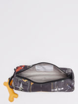 Trousse 1 Compartiment Oregon 2.0 Stones and bones Gris boys B-vue-porte