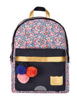 2-compartment  Backpack Tann's Multicolor fantaisie fille 63265