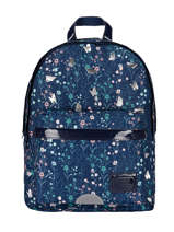 2-compartment  Backpack Tann's Blue fantaisie fille 63260