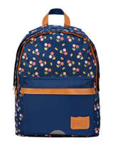 Backpack 2 Compartments Tann's Blue fantaisie fille - 22-63242
