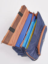 Wheeled Schoolbag 2 Compartments Tann