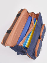 Wheeled Schoolbag 2 Compartments Tann