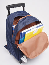 Wheeled Backpack 2 Compartments Tann