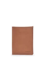 Wallet With Coin Purse Leather Leather Etrier Brown paris EPAR142