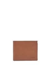 Wallet With Coin Purse Leather Leather Etrier Brown paris EPAR121
