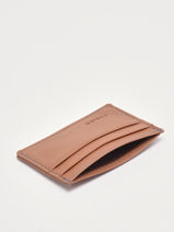 Card Holder Leather Leather Etrier Brown paris EPAR011-vue-porte