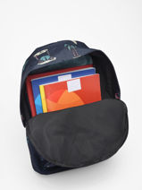 1 Compartment  Backpack Rip curl Blue men 11EMBAME-vue-porte