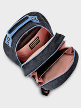 2-compartment  Backpack Kipling Blue back to school KI6969-vue-porte