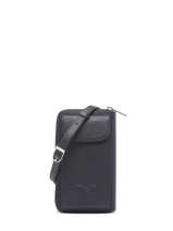 Leather Pocket Phone Pouch Nathan baume Black n city 3