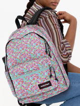 1 Compartment  Backpack  With 13" Laptop Sleeve Eastpak Multicolor authentic EK0A5BBJ-vue-porte