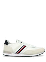 Sneakers Iconic Runner Tommy hilfiger White men 4137YBR-vue-porte