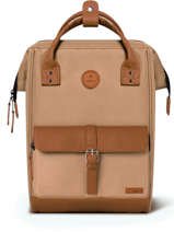 Customisable Backpack Adventurer Medium Cabaia Beige adventurer BAGS
