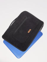 Laptop Bag With 13" Laptop Sleeve Cabaia Black laptop 13-vue-porte
