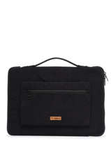 Laptop Bag With 13" Laptop Sleeve Cabaia Black laptop 13
