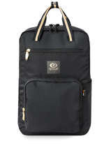 1 Compartment  Backpack  With 13" Laptop Sleeve Rip curl Black onyx LBPSP1ON