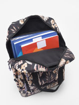 1 Compartment  Backpack  With 13" Laptop Sleeve Rip curl Black paradise LBPTN1PR-vue-porte