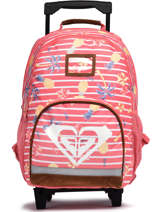 2-compartment  Wheeled Schoolbag Roxy Pink kids RLBP3054