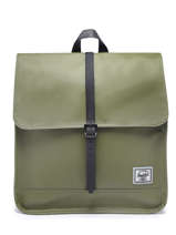 1 Compartment  Backpack Herschel Green weather resistant 10998