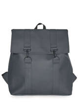 1 Compartment  Backpack  With 15" Laptop Sleeve Rains Gray boston 12130