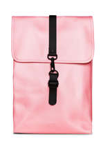 1 Compartment  Backpack  With 13" Laptop Sleeve Rains Pink boston 13400