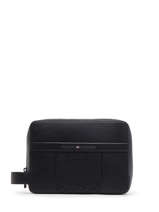 Toiletry Kit Tommy hilfiger Black central AM09279
