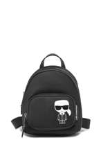 Nylon Mini Backpack K/ikonik Karl lagerfeld Black k ikonic 220W3056