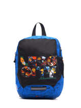 1 Compartment  Backpack Lego Blue city police adventure 25