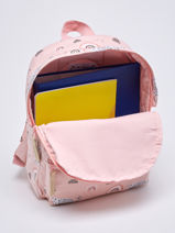 Backpack Kidzroom Pink mini 984-vue-porte