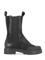 Boots In Leather Mjus Black women P82204