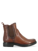 Boots In Leather Mjus Brown women M64230