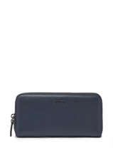 Leather Blazer Wallet Etrier Blue blazer EBLA090L