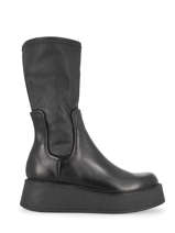 Boots En Cuir Mjus Noir women P78304