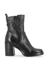 Boots En Cuir En Cuir Mjus Noir women P96203