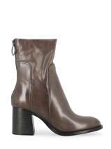 Boots En Cuir Mjus Marron women T01206