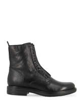 Boots En Cuir En Cuir Mjus Noir women M64223